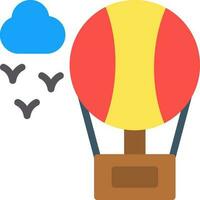 Air Balloon Vector Icon Design