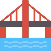 diseño de icono de vector de puente