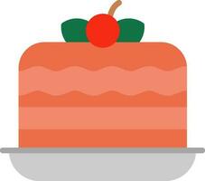 Cake Vector Icon Design