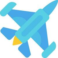 Jet Plane Vector Icon Design