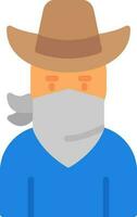 Bandit Vector Icon Design