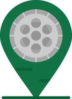Cinema Location Vector Icon Design