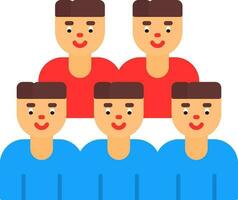 Crowd Vector Icon Design