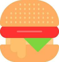 diseño de icono de vector de hamburguesa