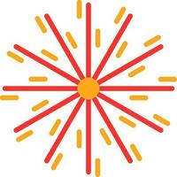 Fireworks Vector Icon Design