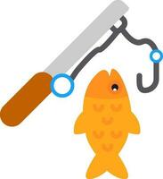 diseño de icono de vector de pesca