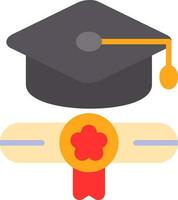 Graduation Vector Icon Design