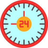 24h Vector Icon Design