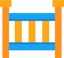 Crib Vector Icon Design