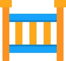 Crib Vector Icon Design