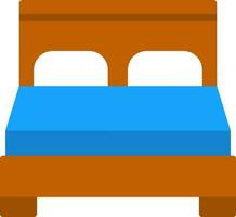 Bed Vector Icon Design