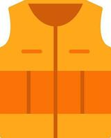 Life Jacket Vector Icon Design
