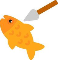 Spearfishing Vector Icon Design