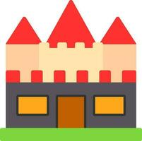 Castle Vector Icon Design