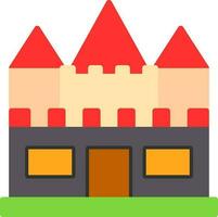 Castle Vector Icon Design