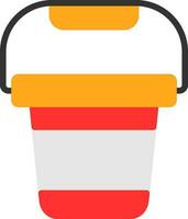Pail Vector Icon Design