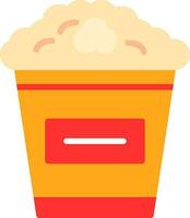 Popcorn Vector Icon Design