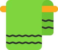 Towel Vector Icon Design