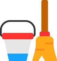 Cleaning Tools Vector Icon Design