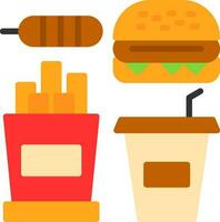 Fastfood Vector Icon Design