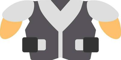 Shoulder Pads Vector Icon Design
