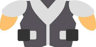 Shoulder Pads Vector Icon Design