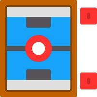 Air Hockey Vector Icon Design