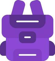 Backpack Vector Icon Design