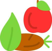 Healthy Food Vector Icon Design