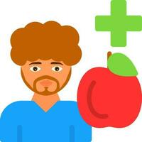 Nutritionist Vector Icon Design