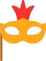 Carnival Mask Vector Icon Design