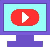 Youtuber Vector Icon Design