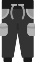 Trouser Vector Icon Design