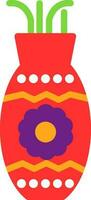 Vase Vector Icon Design