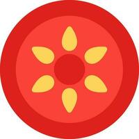Tomato Vector Icon Design