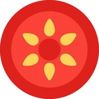 Tomato Vector Icon Design