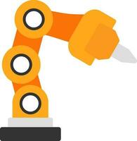 Robotic Arm Vector Icon Design