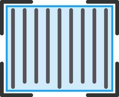 Bar Code Vector Icon Design