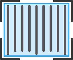 Bar Code Vector Icon Design