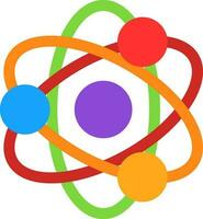 Atoms Vector Icon Design