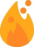 diseño de icono de vector de fuego