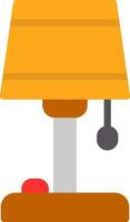 Floor Lamp Vector Icon Design