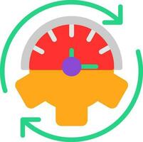 Efficiency Vector Icon Design
