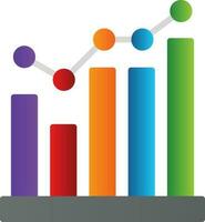 Graph Vector Icon Design