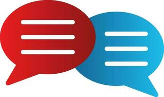 Chatting Vector Icon Design