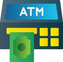 Atm Machine Vector Icon Design