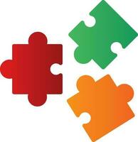 Puzzle Vector Icon Design