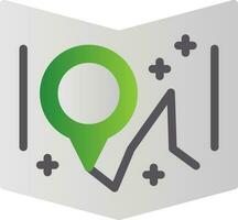 Map Vector Icon Design