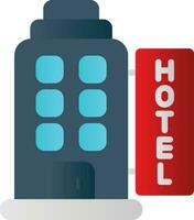 diseño de icono de vector de hotel