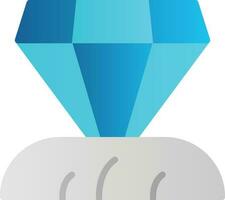 diseño de icono de vector de diamante